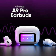A9 Pro Wireless EarPods – Bluetooth 5.1 with LED Display & Charging Case