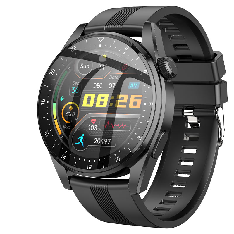 Hoco Y9 Smart Watch – Stylish Fitness Tracker with Full Touch Display & Long Battery Life